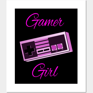 Cute Gamer Girl shirt gift for girls and women Posters and Art